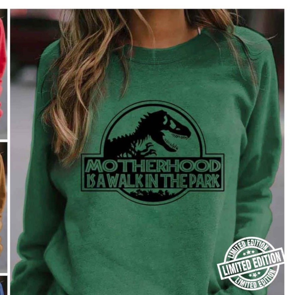 Jurassic Park Motherhood Sweatshirt